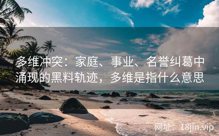 多维冲突：家庭、事业、名誉纠葛中涌现的黑料轨迹，多维是指什么意思